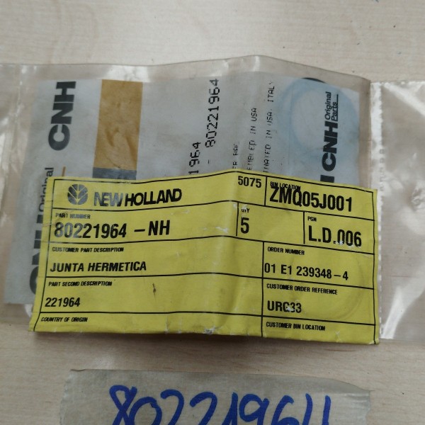 80221964 JUNTA HERMETICA