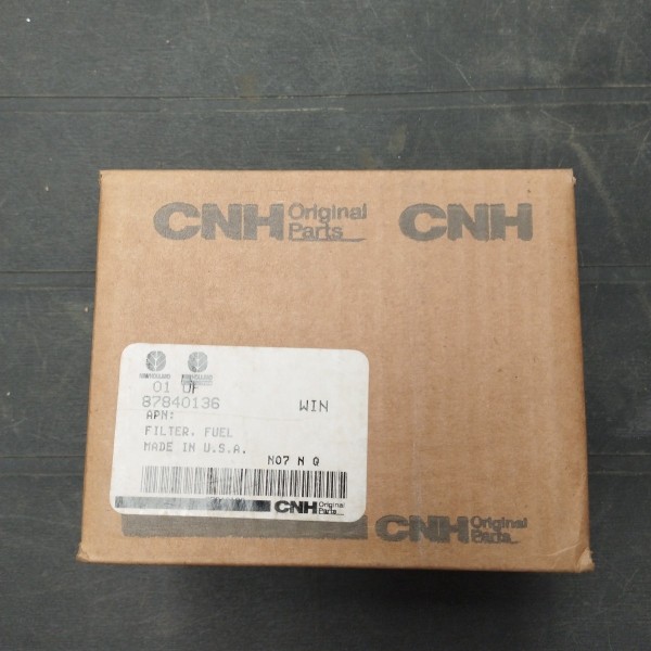 87840136 FILTRO DE GASOIL ORIGINAL CNH